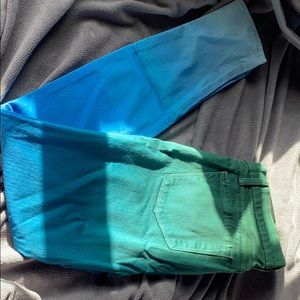 J Brand Rainbow Jeans